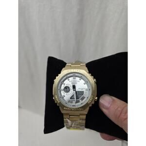 Activa X Invicta Digital Unisex Watch. 45.5 mm Gold (ACWM423-008) New In Box